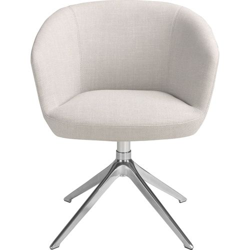 Chaise Pivotante Grise Design Angel Cerda