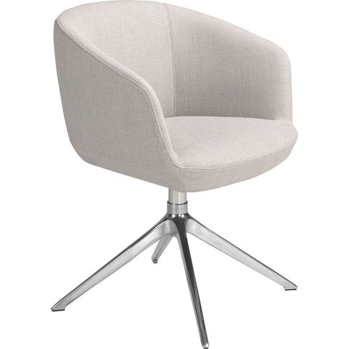 Chaise Pivotante Grise Design Angel Cerda