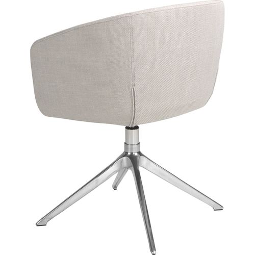 Chaise Pivotante Grise Design Angel Cerda