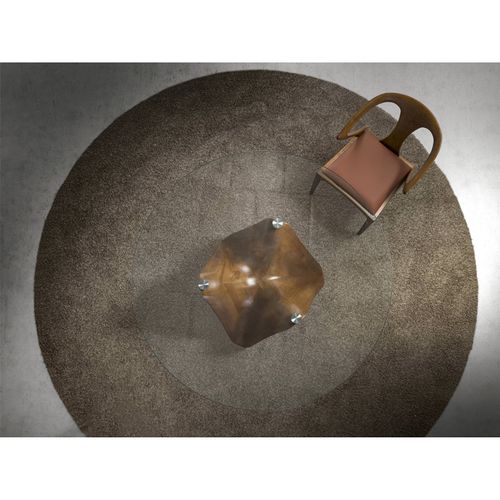 Table Repas Verre Et Noyer Design Angel Cerda