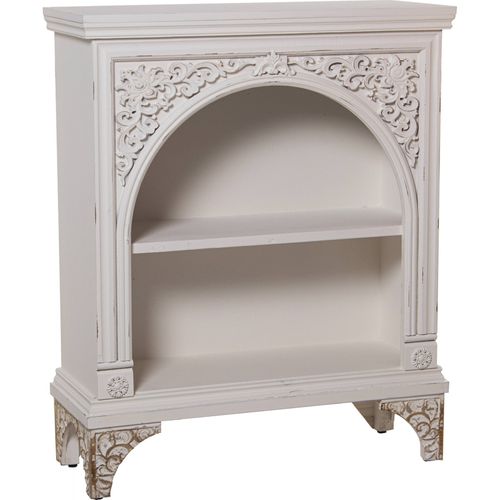 Meuble TV Bois Blanc Vieilli Élégance Sublimée