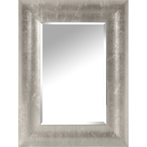Miroir Élégant Finition Argent Pour Déco Moderne