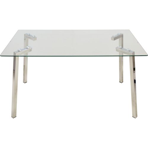 Table à manger En Verre Élégante Et Moderne