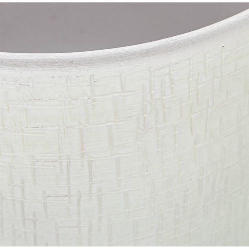 Cache-pot Design Blanc Pour Une Touche D'élégance