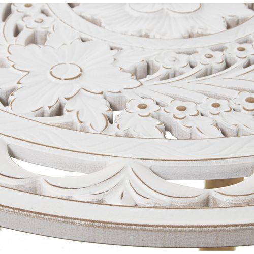 Table D'appoint Élégante En Bois Pour Salon Cosy