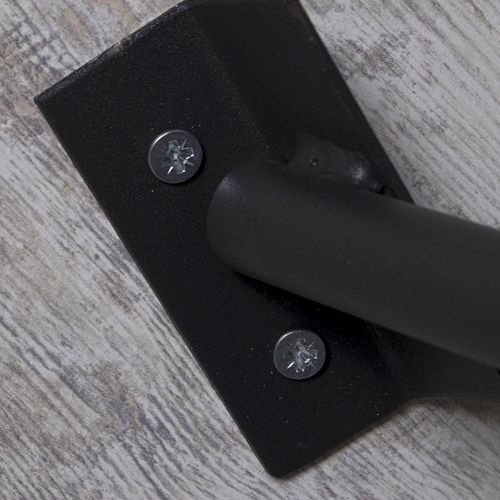 Table Basse Bicolore Bois Et Métal Élégante