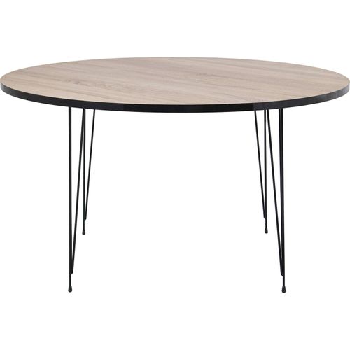 Table Basse Élégante Bois Et Métal Style Robuste