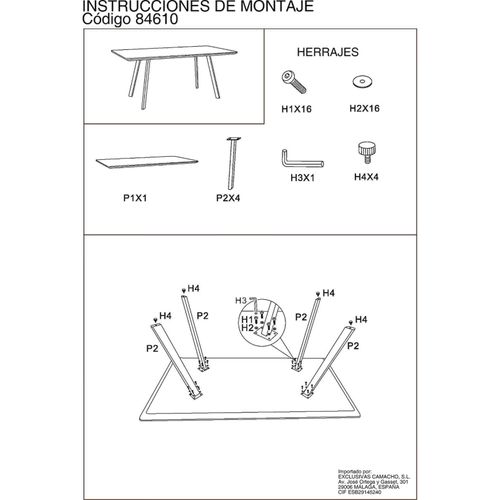 Table De Salon Élégance Bois Et Métal Robuste
