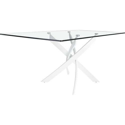 Table à Manger Verre Trempé Design Angel Cerda