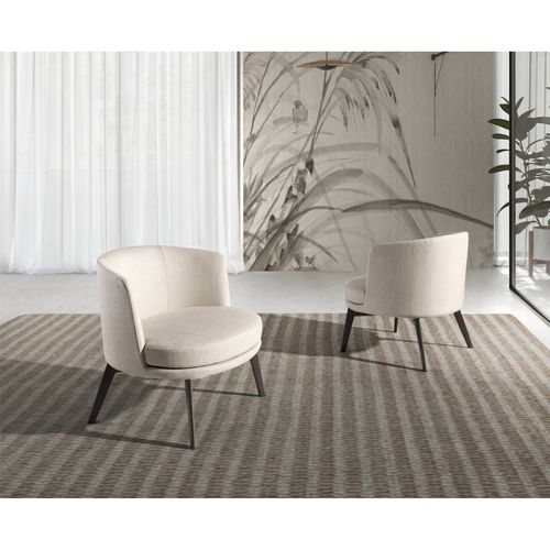 Fauteuil Design Crème Angel Cerda Confort Chic