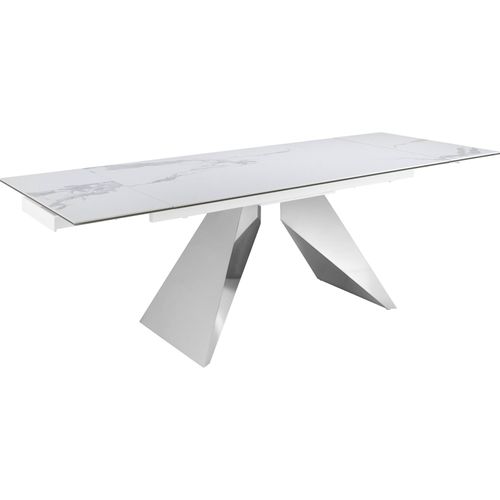 Table Repas Extensible En Marbre Porcelaine Angel Cerda