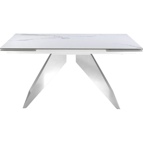 Table Repas Extensible En Marbre Porcelaine Angel Cerda