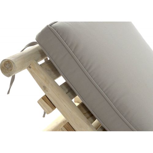 Bain De Soleil Élégance Teck Gris Pour Jardin