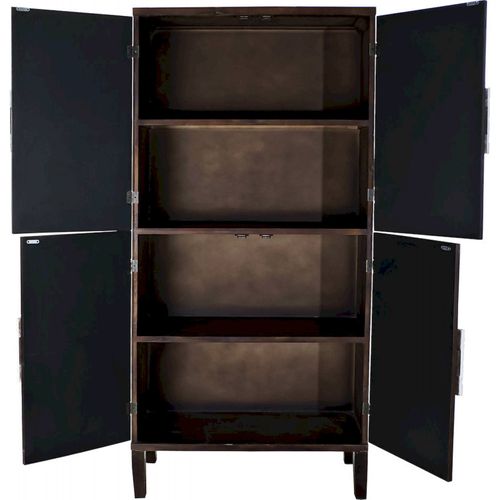 Armoire Rustique Épurée Effet Vieilli Unique