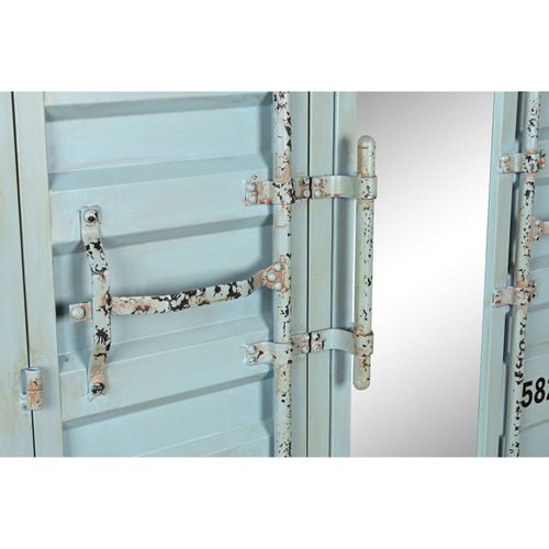 Armoire Turquoise Élégante Pour Rangement Industriel