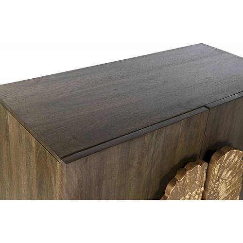 Buffet Bahut Bois De Mangue Élégance Dorée