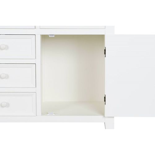 Buffet Beige Élégant En Paulownia Pour Intérieur Cosy