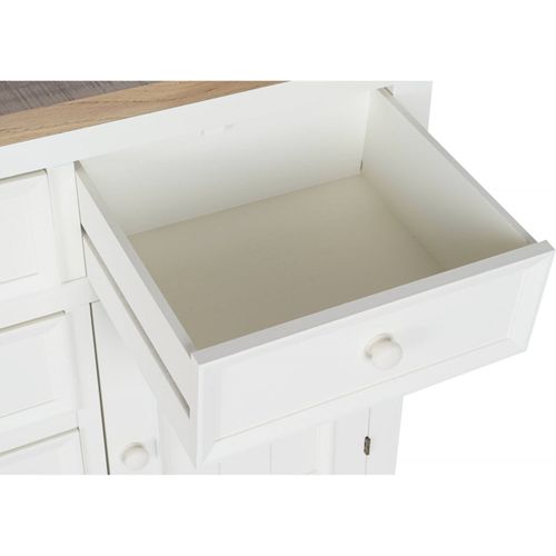 Buffet Beige Élégant En Paulownia Pour Intérieur Cosy