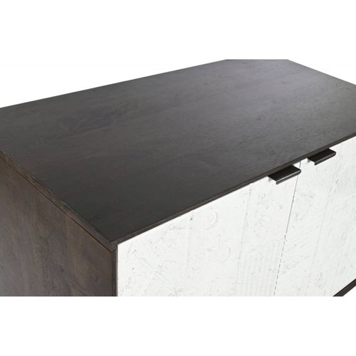 Buffet Bois Blanc Design Pour Salon Contemporain