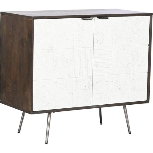 Buffet Bois Blanc Design Pour Salon Contemporain