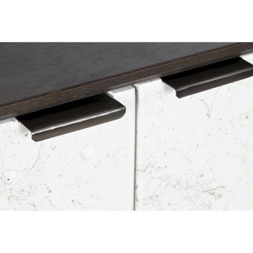 Buffet Bois Blanc Design Pour Salon Contemporain