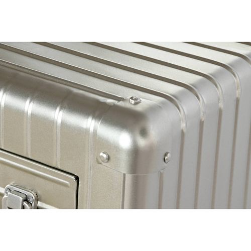 Buffet Contemporain Argenté Pour Élégance Moderne