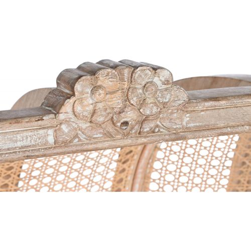 Canapé Fixe En Coton Naturel Et Bois Épuré