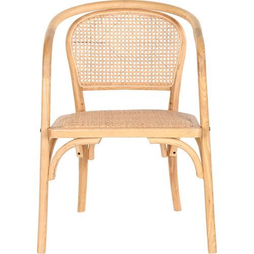 Chaise Cuisine Rotin D'orme Style Épuré Et Confort