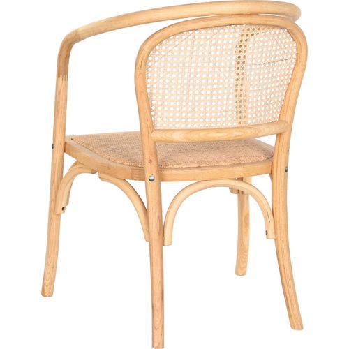 Chaise Cuisine Rotin D'orme Style Épuré Et Confort