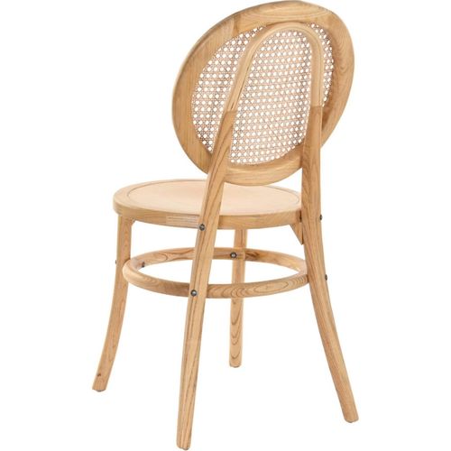Chaise De Cuisine Rotin Clair Élégance Naturelle