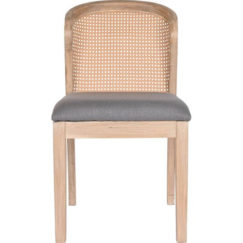 Chaise De Cuisine Design Contemporain En Polyester Gris