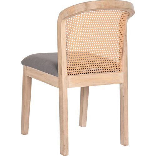 Chaise De Cuisine Design Contemporain En Polyester Gris