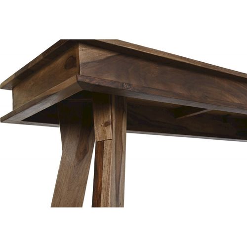 Console Élégante En Bois Massif Pour Une Déco Raffinée