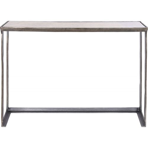 Console Marbre Blanc Élégance Intemporelle