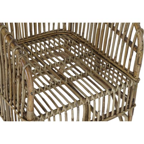 Fauteuil Élégant Rotin Naturel Pour Salon Cosy