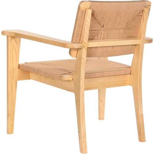 Fauteuil Élégance Naturelle En Fibre D'orme