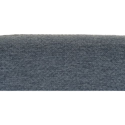 Fauteuil Élégance Moderne En Polyester Bleu Et Métal