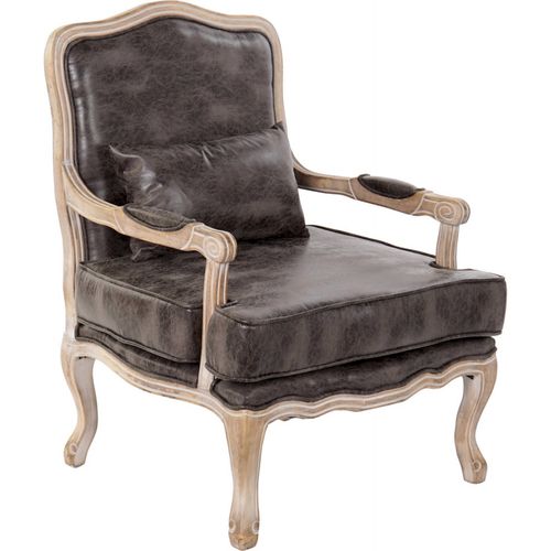 Fauteuil Vintage Marron Pour Un Intérieur Avec Cachet