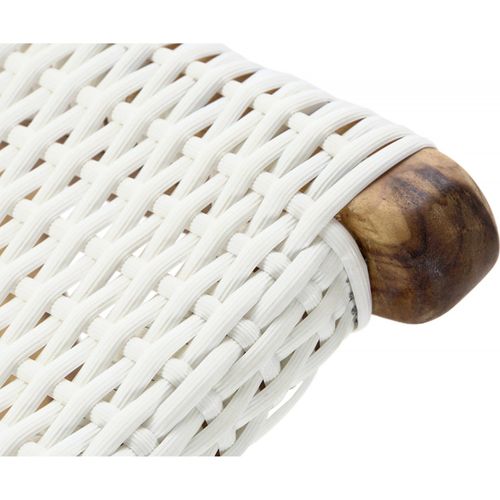 Fauteuil En Teck Blanc Pour Une Élégance Moderne