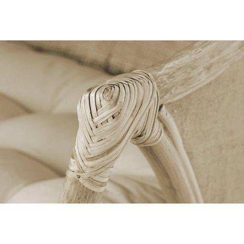 Fauteuil Rotin Et Coton Élégance Intemporelle