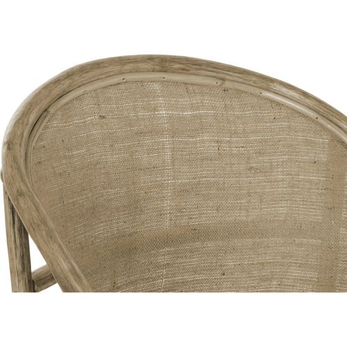 Fauteuil Rotin Et Coton Élégance Intemporelle