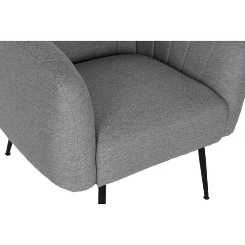 Fauteuil Gris Élégant Confort Pour Salon Moderne