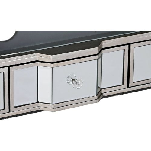 Meuble TV Argenté Élégant Et Design Pour Salon