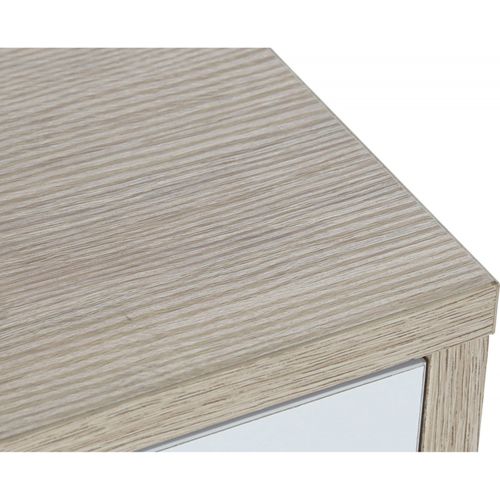 Meuble TV Élégant Blanc Et Bois Pour Salon Moderne