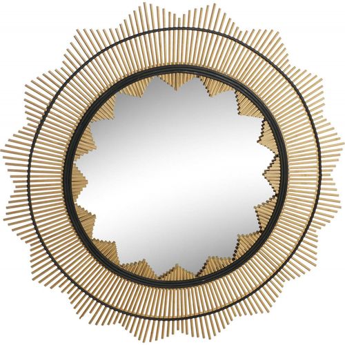 Miroir Bambou Brun Pour Déco Chic Et Naturelle
