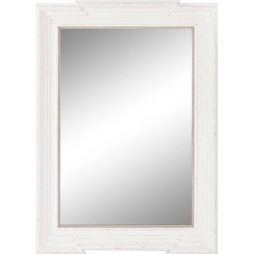 Miroir Design Blanc Élégant Et Chic