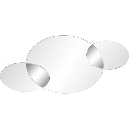 Miroir Élégant Cercles Fumés Pour Déco Chic