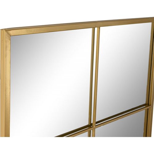 Miroir Élégance Dorée En Verre Et Fer Chic