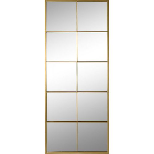 Miroir Élégance Dorée En Verre Et Fer Chic