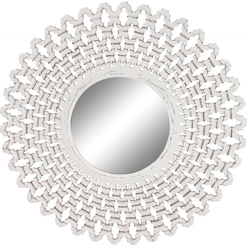 Miroir Élégant Blanc Pour Une Déco Chic